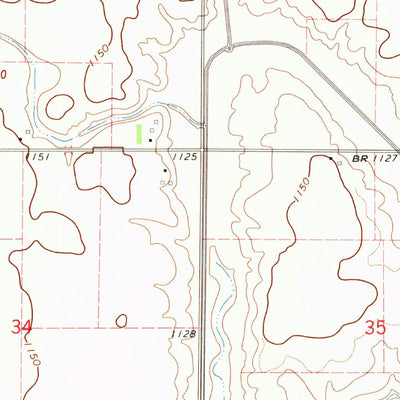 United States Geological Survey Farnhamville, IA (1965, 24000-Scale) digital map
