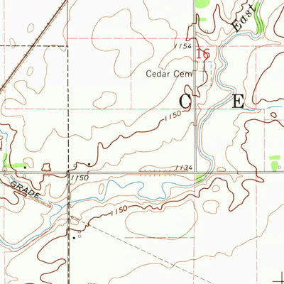 United States Geological Survey Farnhamville, IA (1965, 24000-Scale) digital map