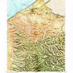 United States Geological Survey Farnsworth Peak, UT (1972, 24000-Scale) digital map