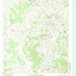 United States Geological Survey Farrar, TX (1966, 24000-Scale) digital map