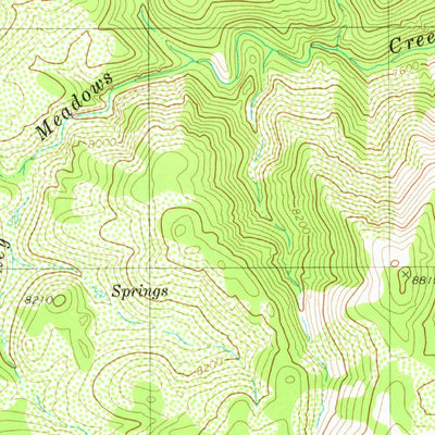 United States Geological Survey Farrington Canyon, NV (1980, 24000-Scale) digital map