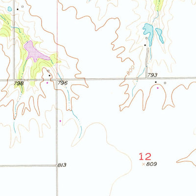 United States Geological Survey Farson, IA (1956, 24000-Scale) digital map