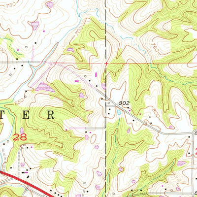United States Geological Survey Farson, IA (1956, 24000-Scale) digital map