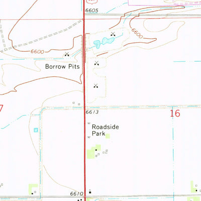 United States Geological Survey Farson, WY (1968, 24000-Scale) digital map