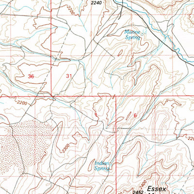United States Geological Survey Farson, WY (1980, 100000-Scale) digital map