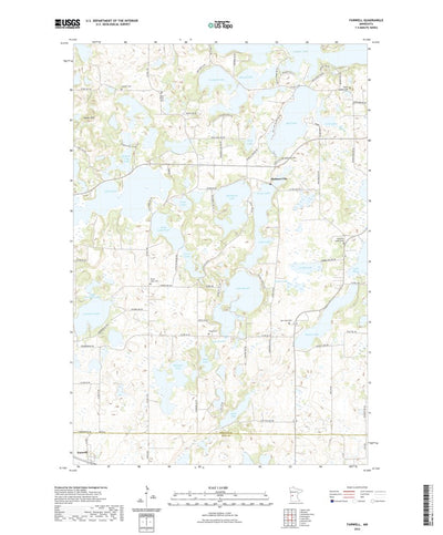 United States Geological Survey Farwell, MN (2022, 24000-Scale) digital map