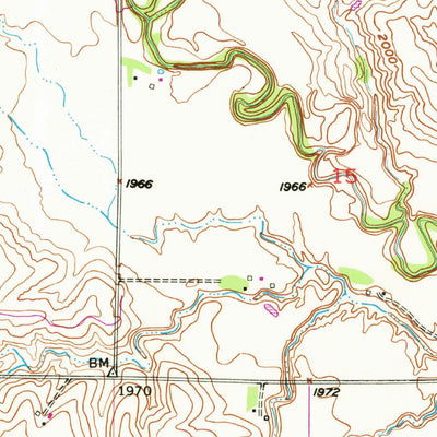 United States Geological Survey Farwell, NE (1953, 24000-Scale) digital map