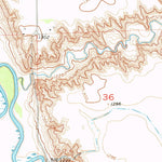 United States Geological Survey Farwell, SD (1957, 24000-Scale) digital map
