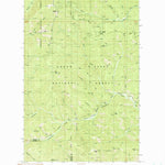 United States Geological Survey Faset Peak, ID (1990, 24000-Scale) digital map