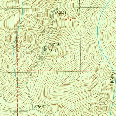 United States Geological Survey Father Mountain, OR (1986, 24000-Scale) digital map
