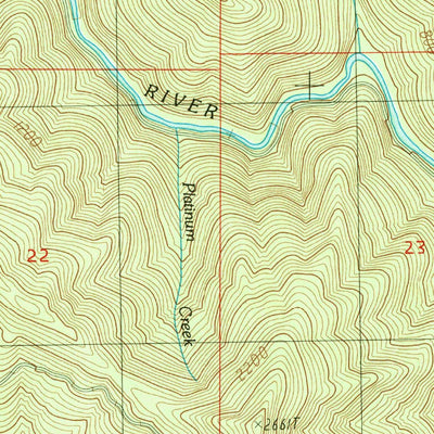 United States Geological Survey Father Mountain, OR (1986, 24000-Scale) digital map