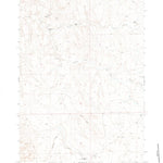 United States Geological Survey Fats Draw, WY (1953, 24000-Scale) digital map