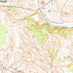 United States Geological Survey Faubush, KY (1973, 24000-Scale) digital map