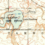 United States Geological Survey Faulkton West, SD (1952, 24000-Scale) digital map