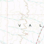 United States Geological Survey Faust, UT (1971, 24000-Scale) digital map