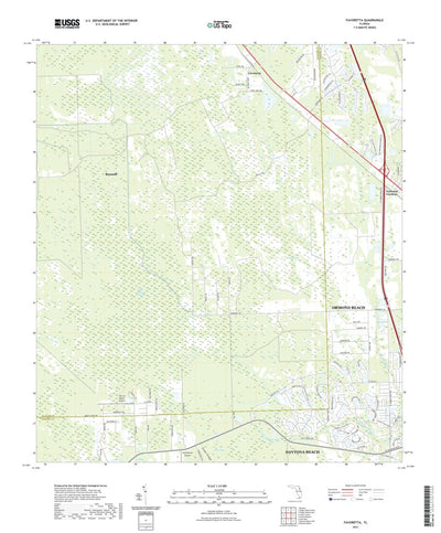 United States Geological Survey Favoretta, FL (2021, 24000-Scale) digital map