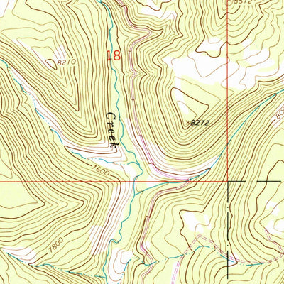 United States Geological Survey Fawn Creek, CO (1966, 24000-Scale) digital map