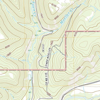 United States Geological Survey Fawn Creek, CO (2022, 24000-Scale) digital map