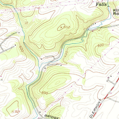 United States Geological Survey Fawn Grove, PA-MD (1956, 24000-Scale) digital map