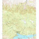 United States Geological Survey Fawnskin, CA (1971, 24000-Scale) digital map