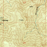 United States Geological Survey Fawnskin, CA (1971, 24000-Scale) digital map