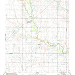 United States Geological Survey Faxon, OK (1987, 24000-Scale) digital map