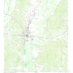 United States Geological Survey Fayette, AL (1967, 24000-Scale) digital map