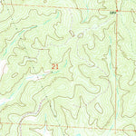 United States Geological Survey Fayette, AL (1967, 24000-Scale) digital map