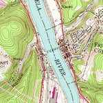 United States Geological Survey Fayette City, PA (1954, 24000-Scale) digital map