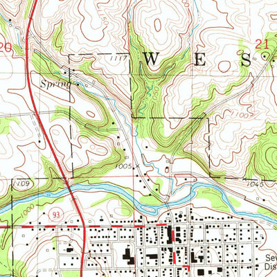 United States Geological Survey Fayette, IA (1981, 24000-Scale) digital map