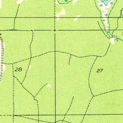 United States Geological Survey Fayette, MI (1932, 31680-Scale) digital map