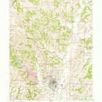 United States Geological Survey Fayette, MO (1953, 24000-Scale) digital map
