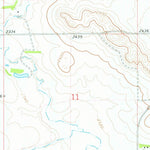 United States Geological Survey Fayette, ND (1974, 24000-Scale) digital map