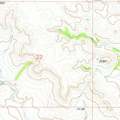 United States Geological Survey Fayette, ND (1974, 24000-Scale) digital map
