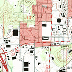 United States Geological Survey Fayetteville, AR (1995, 24000-Scale) digital map