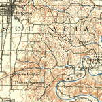 United States Geological Survey Fayetteville, AR-MO (1899, 125000-Scale) digital map