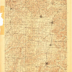 United States Geological Survey Fayetteville, AR-MO (1901, 125000-Scale) digital map