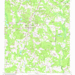 United States Geological Survey Fayetteville, GA (1965, 24000-Scale) digital map