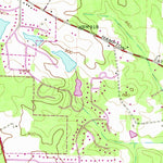 United States Geological Survey Fayetteville, GA (1965, 24000-Scale) digital map