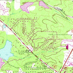 United States Geological Survey Fayetteville, GA (1965, 24000-Scale) digital map