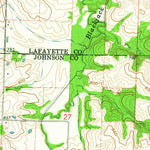 United States Geological Survey Fayetteville, MO (1963, 24000-Scale) digital map