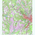 United States Geological Survey Fayetteville, NC (1957, 24000-Scale) digital map