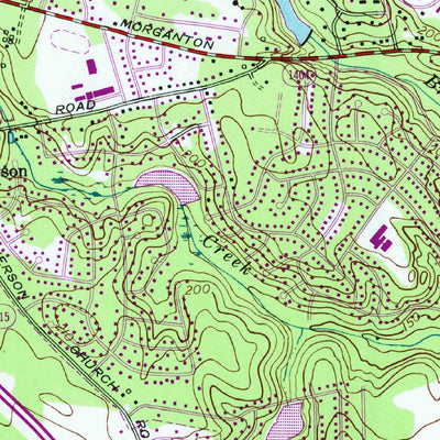 United States Geological Survey Fayetteville, NC (1957, 24000-Scale) digital map