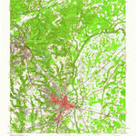 United States Geological Survey Fayetteville, NC (1957, 62500-Scale) digital map