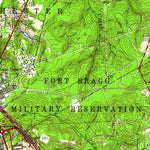 United States Geological Survey Fayetteville, NC (1957, 62500-Scale) digital map
