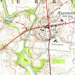 United States Geological Survey Fayetteville, OH (1960, 24000-Scale) digital map
