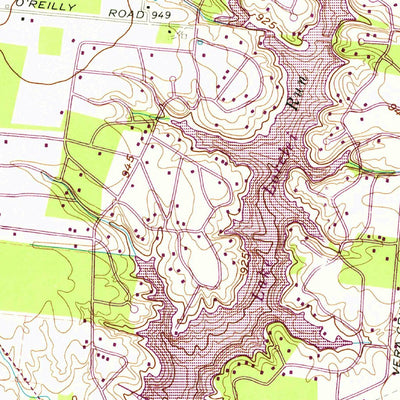 United States Geological Survey Fayetteville, OH (1960, 24000-Scale) digital map