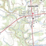 United States Geological Survey Fayetteville, OH (2023, 24000-Scale) digital map