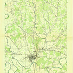 United States Geological Survey Fayetteville, TN (1936, 24000-Scale) digital map