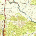 United States Geological Survey Fayetteville, TN (1951, 24000-Scale) digital map